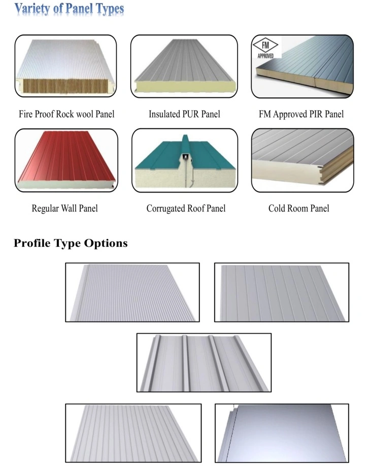 New Lowest Metal Roofing Cost Insulated Roofing Panels, High Quality Room Divider Panel, PIR/RO Ck Wool Roof Sandwich Panel